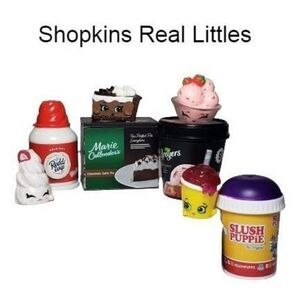 Shopkins Real Littles Mini Figures Foodies Snacks Dessert Toy Minis Bundle NWOT